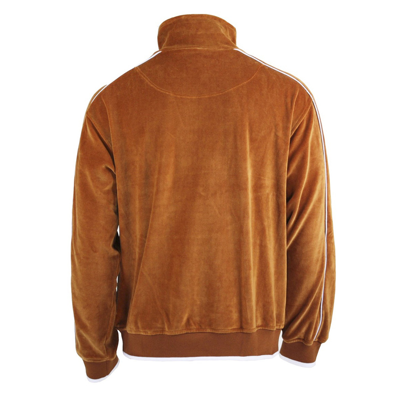 Orange Velour Tracksuits